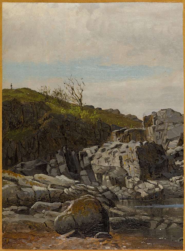 Randkløve Skår, near Gudhjem on the East Coast of Bornholm